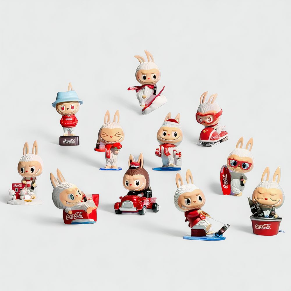 Figurine style Labubu – Édition Cocaola Kawaii
