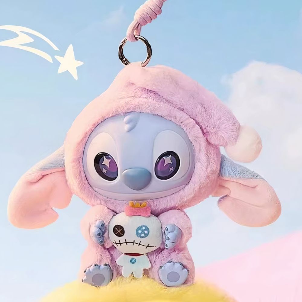 Peluche Style Labubu Stitch – Édition Collector Kawaii