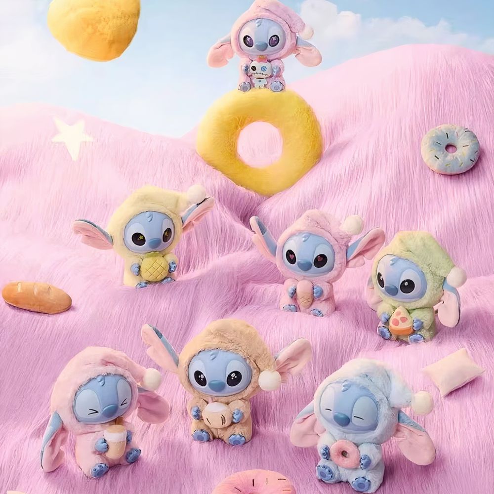 Peluche Style Labubu Stitch – Édition Collector Kawaii